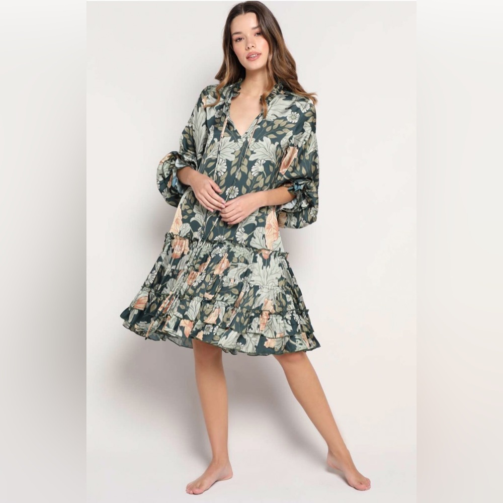 Kleid Ilona Mini Dress - Green